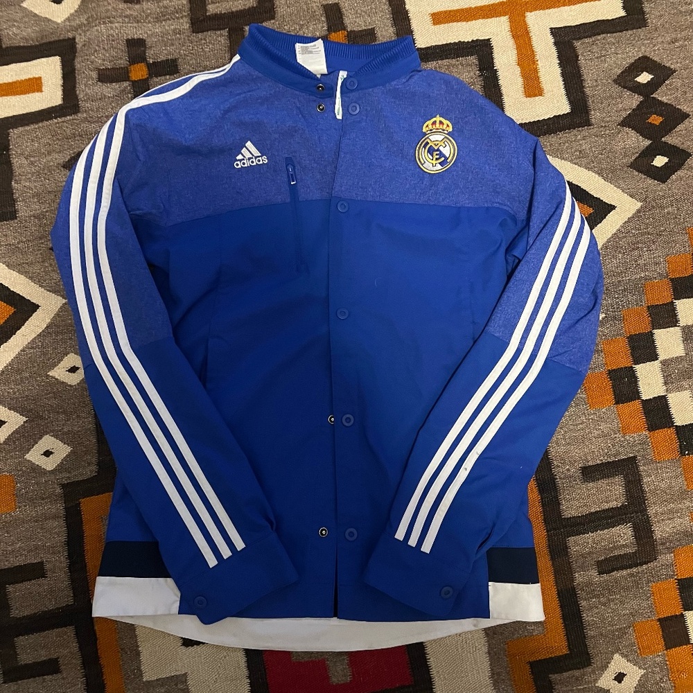 Adidas 2014/15 Real Madrid Snap on Jacket
